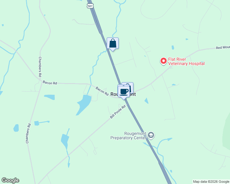 map of restaurants, bars, coffee shops, grocery stores, and more near in Rougemont