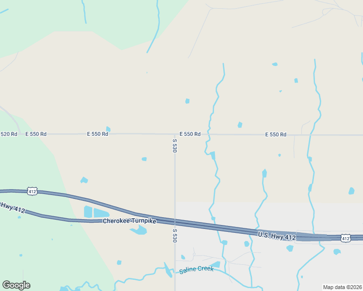 map of restaurants, bars, coffee shops, grocery stores, and more near 55050 South 530 in Rose