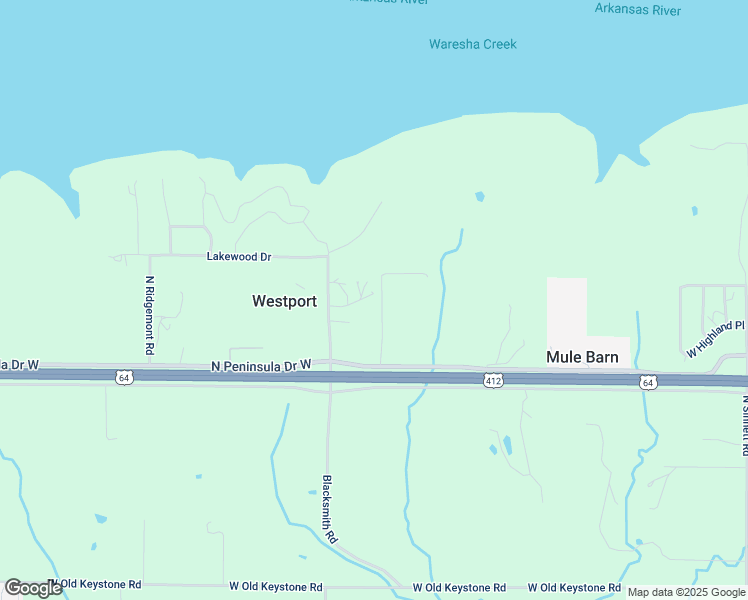 map of restaurants, bars, coffee shops, grocery stores, and more near 510 Cottonwood Street in Cleveland