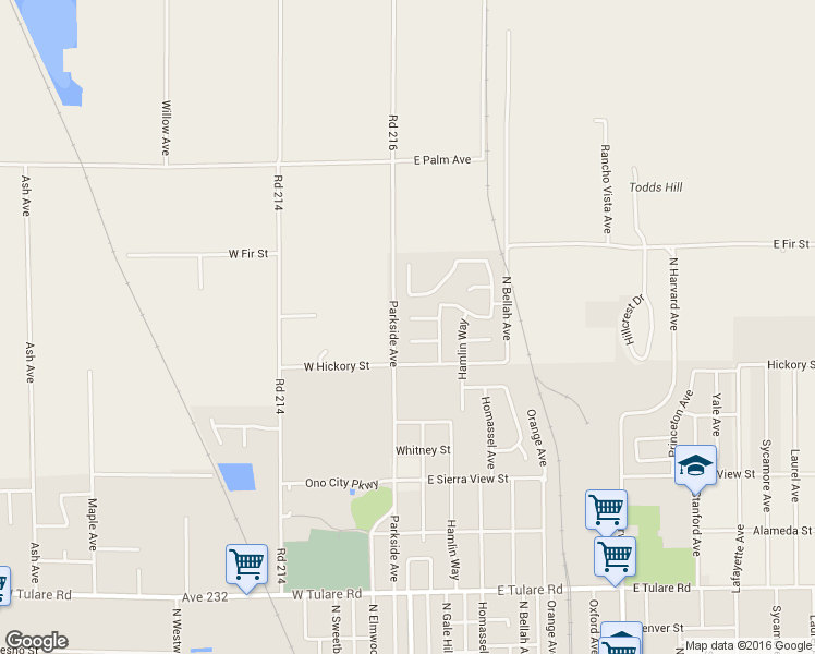 map of restaurants, bars, coffee shops, grocery stores, and more near 220 Alanwood Ct in Lindsay