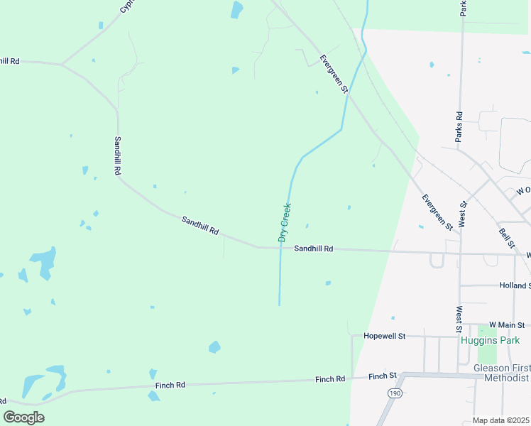 map of restaurants, bars, coffee shops, grocery stores, and more near 474 Sandhill Road in Gleason