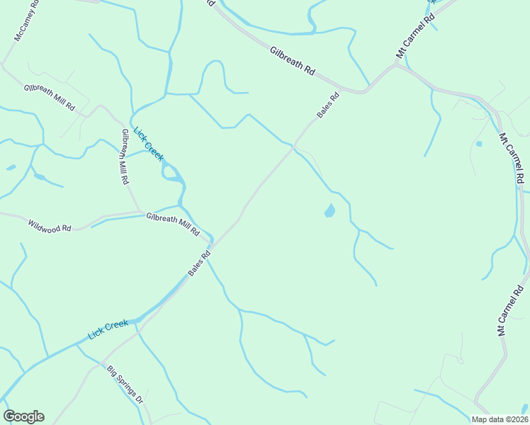 map of restaurants, bars, coffee shops, grocery stores, and more near 1560 Bales Road in Mosheim