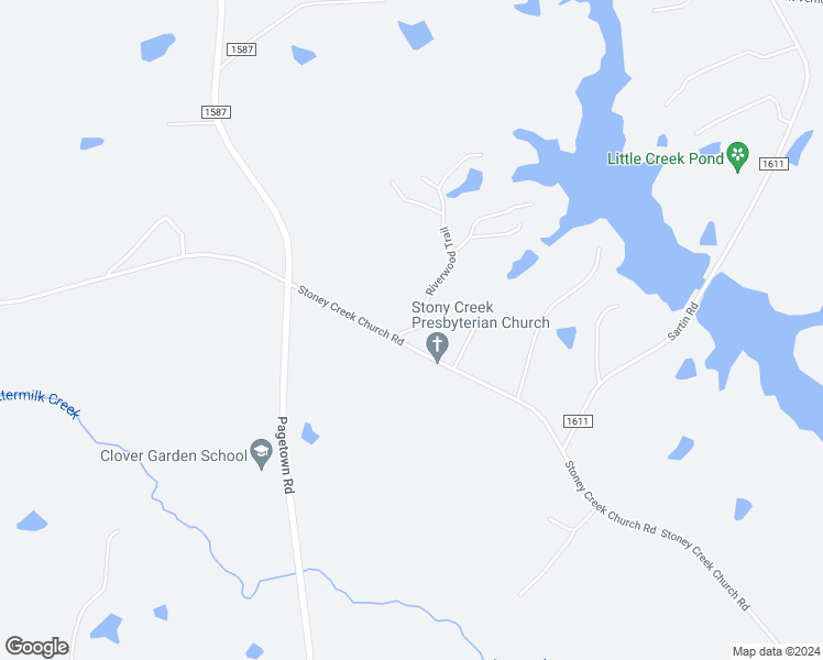 map of restaurants, bars, coffee shops, grocery stores, and more near 2621 Riverwood Trail in Burlington