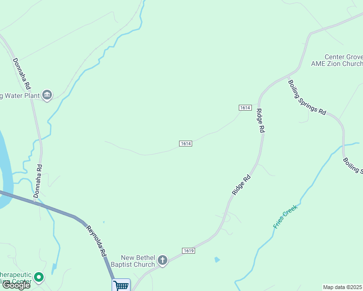 map of restaurants, bars, coffee shops, grocery stores, and more near Wall Road in Tobaccoville