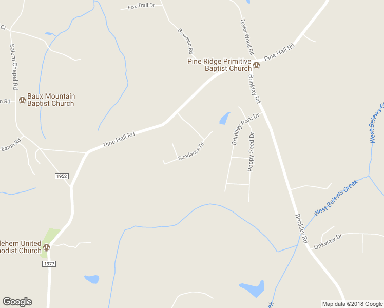 map of restaurants, bars, coffee shops, grocery stores, and more near 4016 Sundance Drive in Walnut Cove