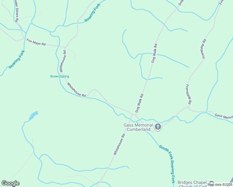 map of restaurants, bars, coffee shops, grocery stores, and more near 3756 Whitehouse Road in Greeneville