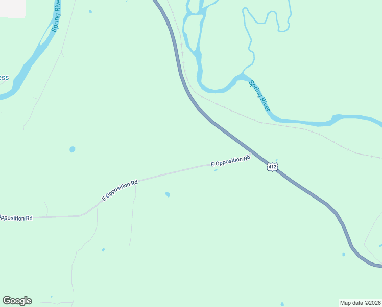 map of restaurants, bars, coffee shops, grocery stores, and more near 1585 Lawrence County Road 106 Road East in Ravenden