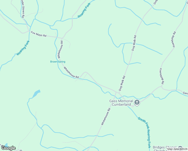 map of restaurants, bars, coffee shops, grocery stores, and more near 3756 Whitehouse Road in Greeneville