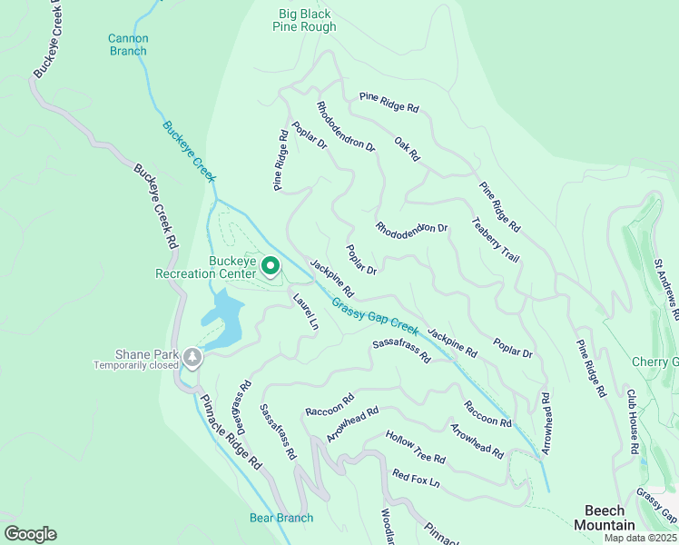 map of restaurants, bars, coffee shops, grocery stores, and more near 100 Brownstone Lane in Beech Mountain