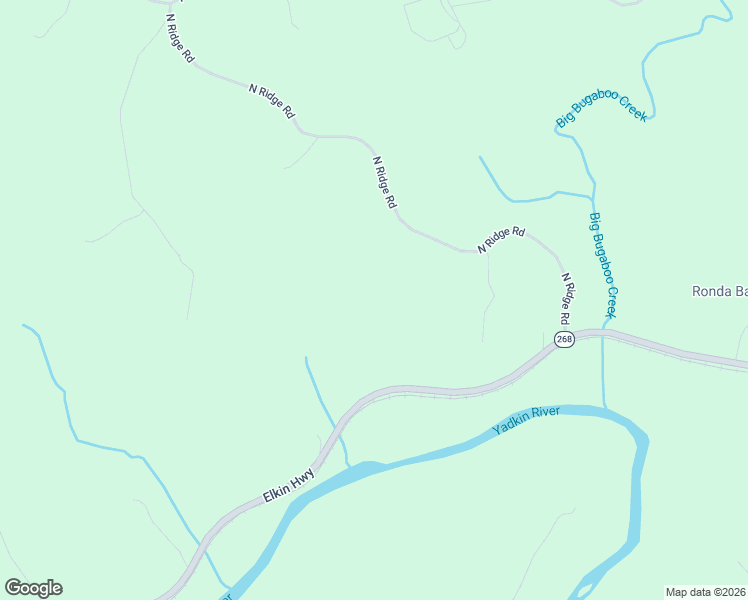 map of restaurants, bars, coffee shops, grocery stores, and more near 681 North Ridge Road in Roaring River