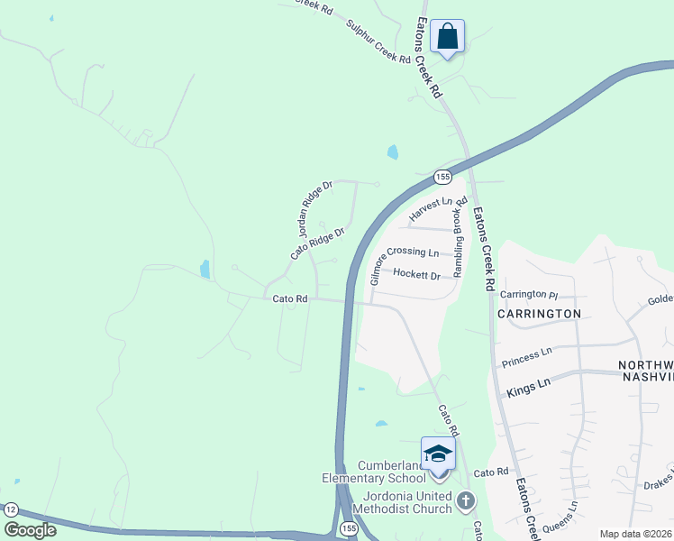 map of restaurants, bars, coffee shops, grocery stores, and more near 216 Mcdowell Dr in Nashville