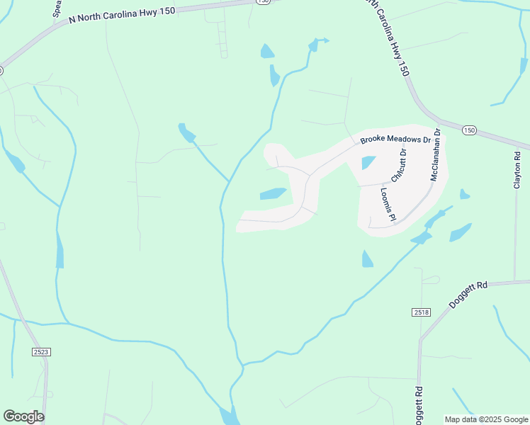 map of restaurants, bars, coffee shops, grocery stores, and more near 2661 Brooke Meadows Drive in Browns Summit
