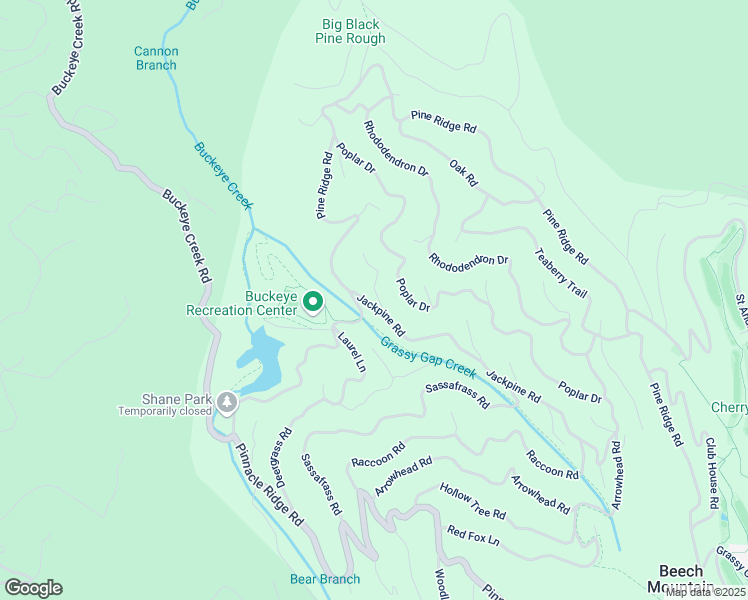 map of restaurants, bars, coffee shops, grocery stores, and more near 100 Brownstone Lane in Beech Mountain