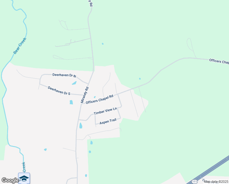 map of restaurants, bars, coffee shops, grocery stores, and more near 3436 Officers Chapel Road in Cookeville