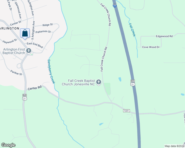map of restaurants, bars, coffee shops, grocery stores, and more near 4836 Loft Street in Jonesville