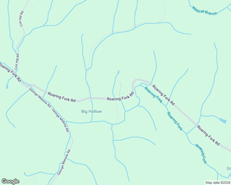 map of restaurants, bars, coffee shops, grocery stores, and more near 1440 Roaring Fork Rd in Greeneville