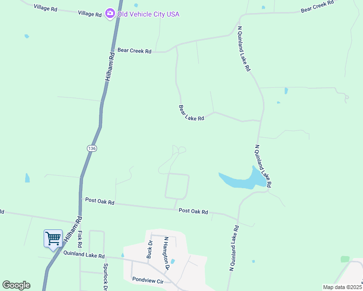 map of restaurants, bars, coffee shops, grocery stores, and more near 3869 Post Oak Circle in Cookeville