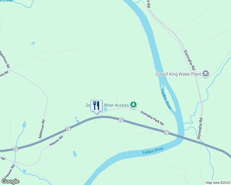 map of restaurants, bars, coffee shops, grocery stores, and more near 3328 Brandon Drive in East Bend