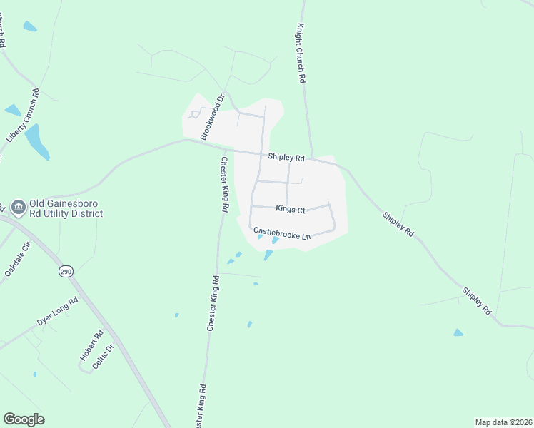 map of restaurants, bars, coffee shops, grocery stores, and more near 3530 Castlebrooke Lane in Cookeville
