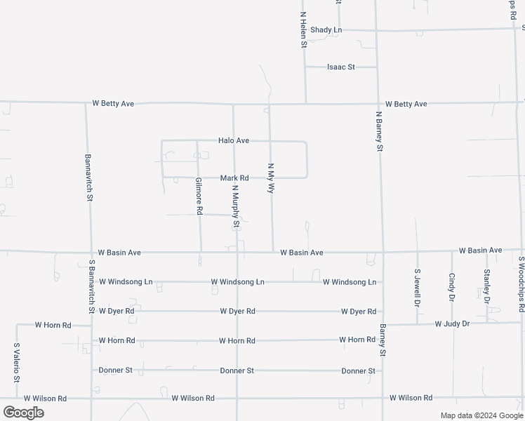 map of restaurants, bars, coffee shops, grocery stores, and more near 140 My Way Street in Pahrump