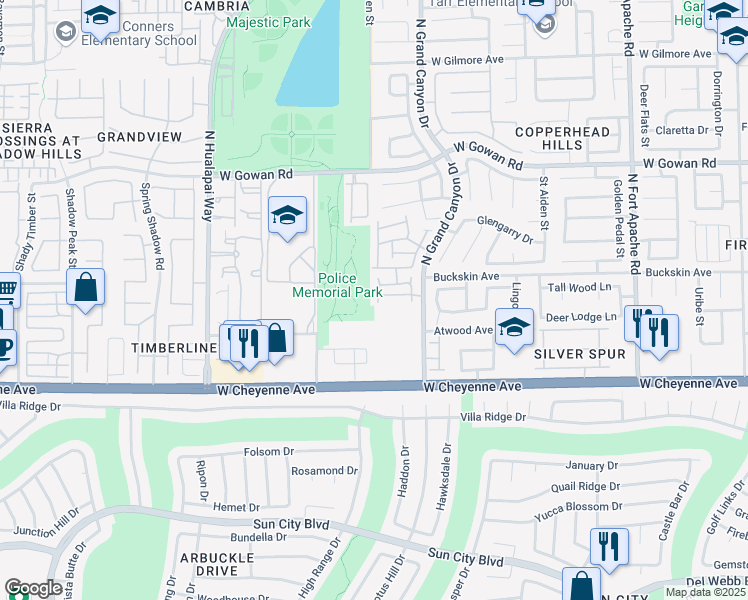 map of restaurants, bars, coffee shops, grocery stores, and more near 9716 Blatimac Avenue in Las Vegas