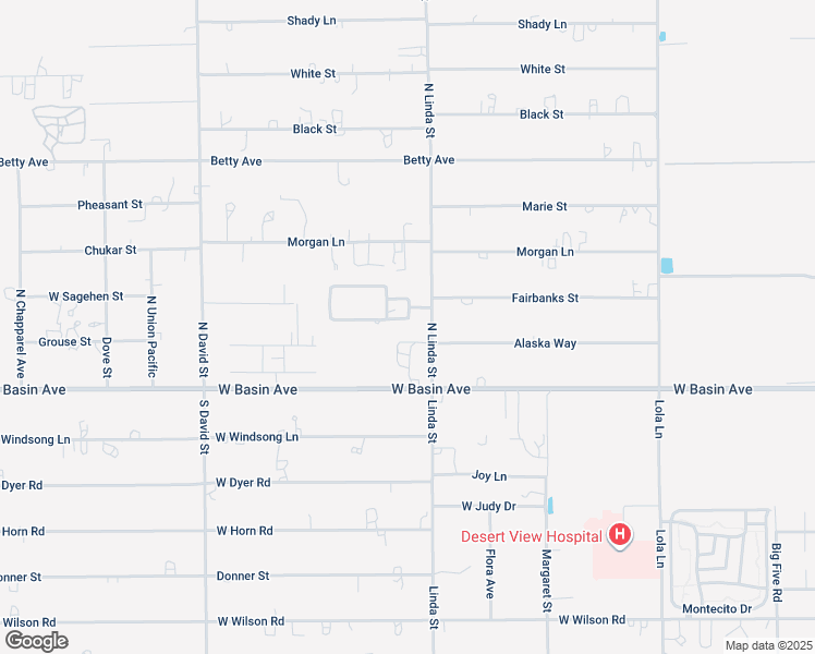 map of restaurants, bars, coffee shops, grocery stores, and more near 1061 West Sierra Vista South Circle in Pahrump