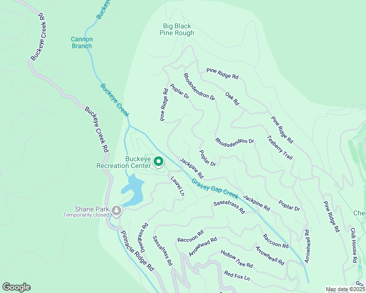 map of restaurants, bars, coffee shops, grocery stores, and more near 105 Brownstone Lane in Beech Mountain