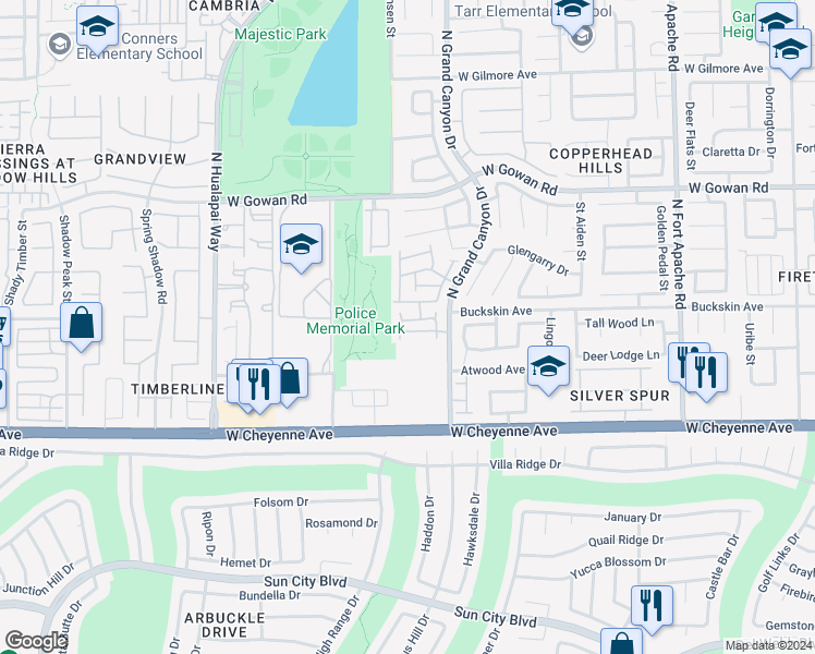 map of restaurants, bars, coffee shops, grocery stores, and more near 9716 Templemore Avenue in Las Vegas