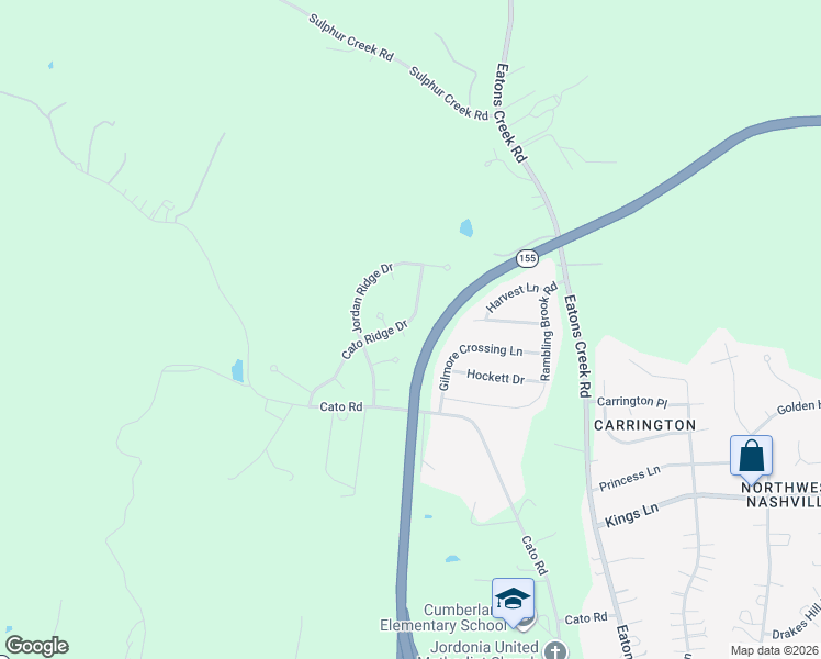 map of restaurants, bars, coffee shops, grocery stores, and more near 2773 Cato Ridge Drive in Nashville