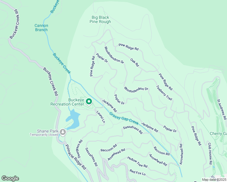 map of restaurants, bars, coffee shops, grocery stores, and more near 273 Poplar Drive in Beech Mountain