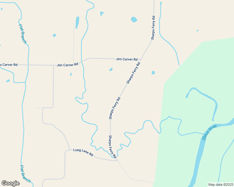 map of restaurants, bars, coffee shops, grocery stores, and more near Sharps Ferry Road in Obion