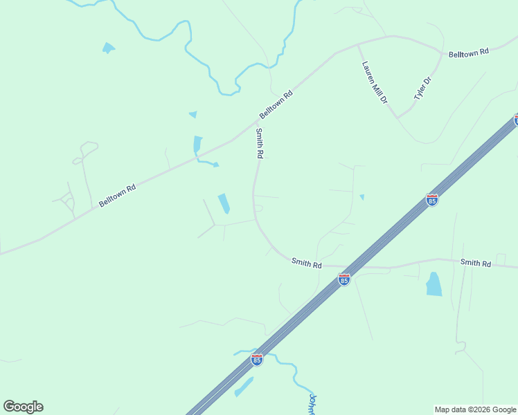 map of restaurants, bars, coffee shops, grocery stores, and more near 2183 Smith Road in Oxford