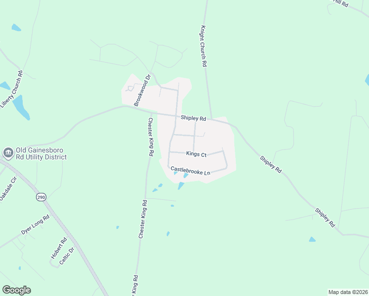 map of restaurants, bars, coffee shops, grocery stores, and more near 3527 Countess Trail in Cookeville