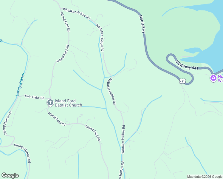 map of restaurants, bars, coffee shops, grocery stores, and more near 302 Whitaker Hollow Road in Rocky Top