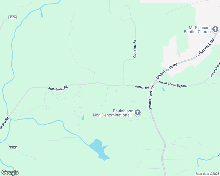 map of restaurants, bars, coffee shops, grocery stores, and more near 5721 Bethel Road in Jonesville