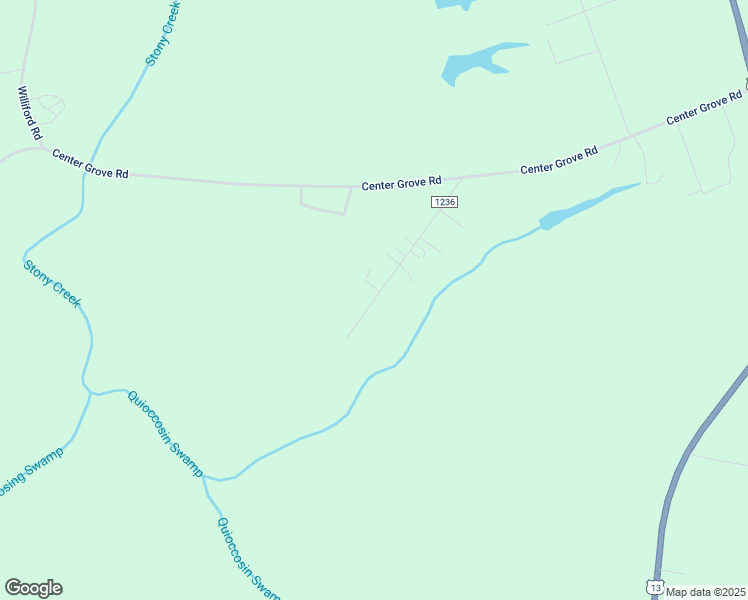 map of restaurants, bars, coffee shops, grocery stores, and more near 151 Daily Road in Ahoskie