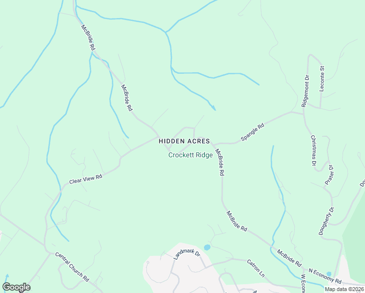 map of restaurants, bars, coffee shops, grocery stores, and more near 1656 McBride Road in Morristown