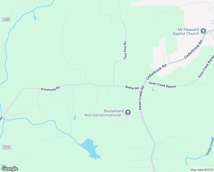 map of restaurants, bars, coffee shops, grocery stores, and more near 5721 Bethel Road in Jonesville
