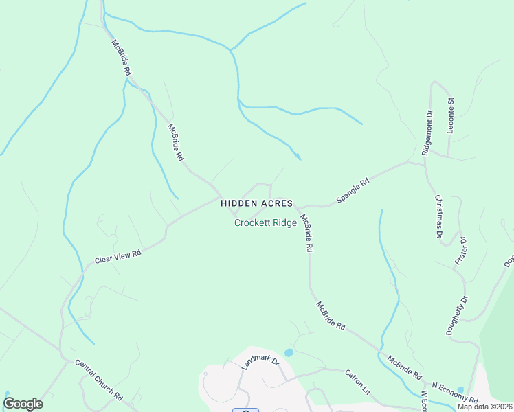 map of restaurants, bars, coffee shops, grocery stores, and more near 1656 McBride Road in Morristown