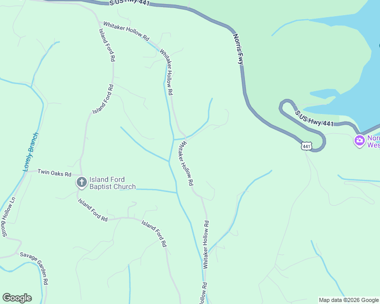map of restaurants, bars, coffee shops, grocery stores, and more near 302 Whitaker Hollow Road in Rocky Top