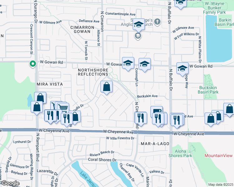 map of restaurants, bars, coffee shops, grocery stores, and more near 7913 Turtle Island Court in Las Vegas