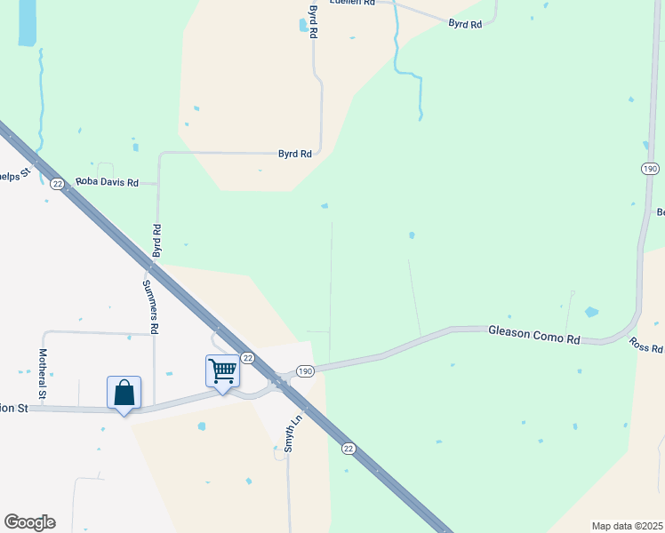 map of restaurants, bars, coffee shops, grocery stores, and more near 399 Esch Road in Gleason