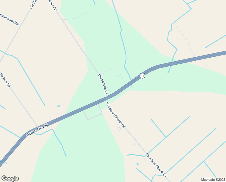 map of restaurants, bars, coffee shops, grocery stores, and more near 117 Old Chapanoke Road in Hertford