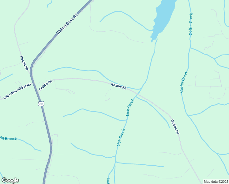map of restaurants, bars, coffee shops, grocery stores, and more near 3550 Grubbs Road in Walkertown