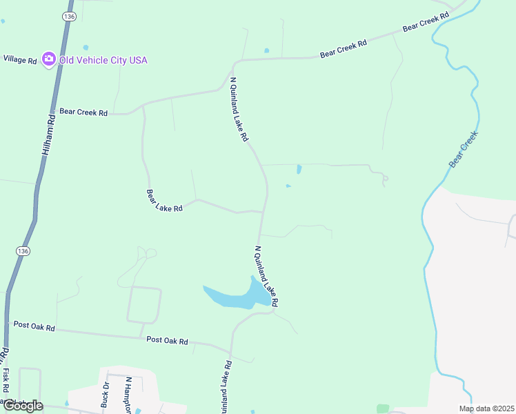 map of restaurants, bars, coffee shops, grocery stores, and more near 4320 North Quinland Lake Road in Cookeville