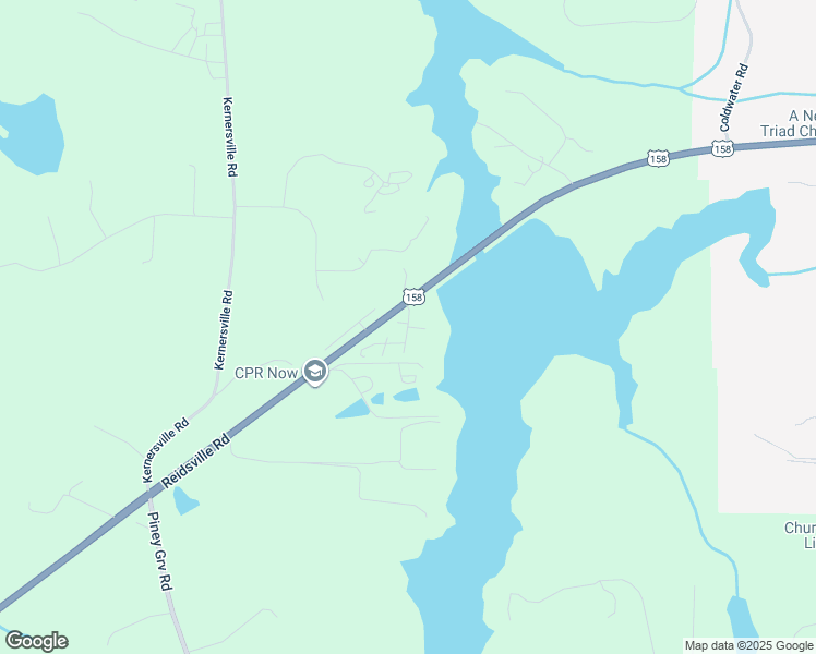 map of restaurants, bars, coffee shops, grocery stores, and more near Springdale Place in Forsyth County