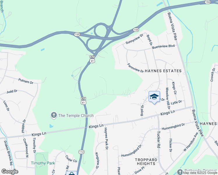 map of restaurants, bars, coffee shops, grocery stores, and more near 4806 Fairmeade Court in Nashville