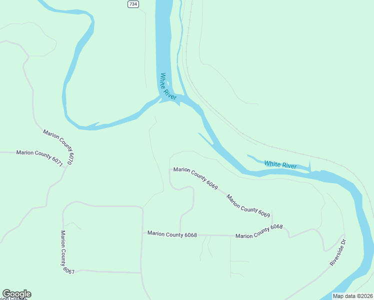 map of restaurants, bars, coffee shops, grocery stores, and more near 57 Riversedge Lane in Flippin