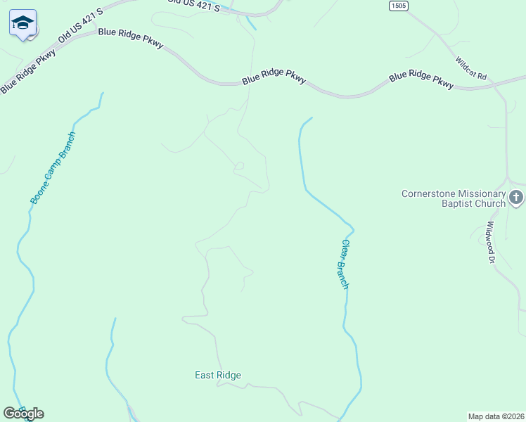 map of restaurants, bars, coffee shops, grocery stores, and more near 689 Old East Ridge Road in Boone