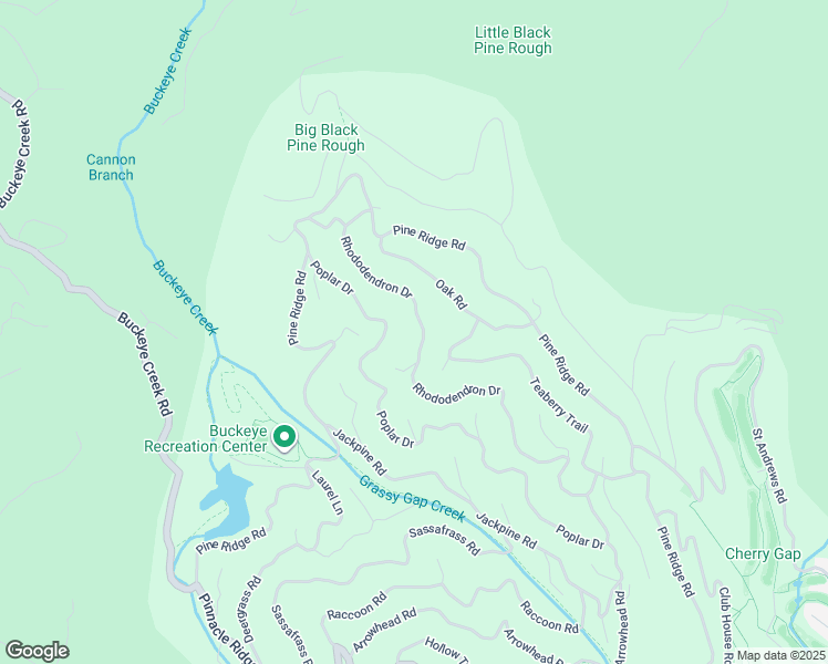 map of restaurants, bars, coffee shops, grocery stores, and more near 169 Rhododendron Drive in Beech Mountain